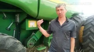 Проробив 8 років на John Deere9760STS і тільки зараз дізнався як знімать шнек