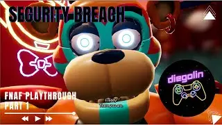 She caught me!!! FNAF Security Breach Part 1