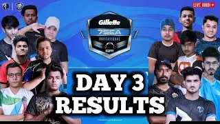 Day 3 Match 18 Results Gillette 7Sea Invitational | BGMI Grand Finals | Day 3