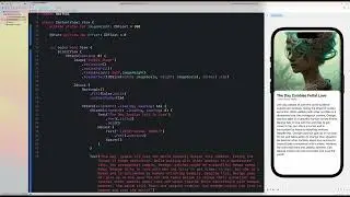 SwiftUI | Scrolling Parallax Effect - PreferenceKey, GeometryReader, State