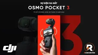 Ra mắt DJI Osmo Pocket 3 tại Tp Hồ Chí Minh