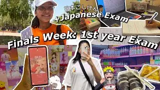 Final Exam Week: 1st year Exam + Japanese Exam📝✨🍥Pragati shreya