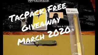 TACPACK Free Giveaway - March 2020
