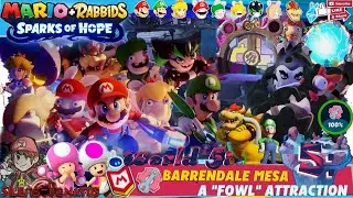 World 5: Barrendale Mesa - 5: A "Fowl" Attraction [Mario + Rabbids: Sparks of Hope]