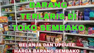 Barang terlaris di toko sembako,belanja dan updute barang