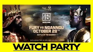 🔴Tyson Fury vs. Francis Ngannou | LIVE Watch Party Round by Round Commentary