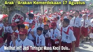 Meriah‼️Arak - Arakan TK SD Pawai Kemerdekaan Karnaval 17 Agustus Desa Banjarsari Gajah Demak