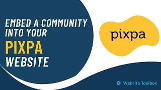 Embed A Community Into Your Pixpa Website