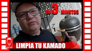 Se debe lavar un kamado? limpieza básica de asador cerámico en 3 MINUTOS