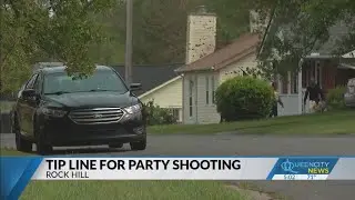 Police create tip line for Rock Hill party shooting