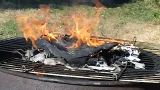 burning old pumps