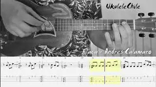Flaca - Andres Calamaro - Ukulele Tutorial Tabs Cover