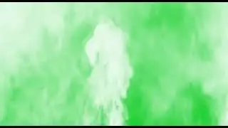 smoke effect in green screen video