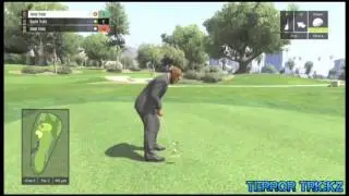 GTA V "THE FAILS" Super Funny Golf Game(GTA 5 Funny Moments)