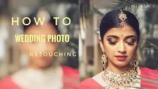 How to Skin Retouching in Wedding Photo | Professional Face Smooth