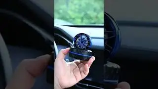 Solar perfume alloy wheel solar spinning wheel car show piece