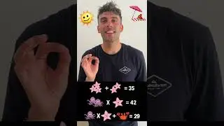 ¿Cuánto vale el cangrejo? 🦀 #acertijo #matematicas