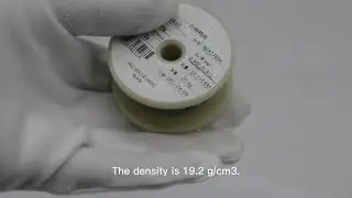 0.05mm tungsten wire per kg price 99.95% high quality tungsten wire