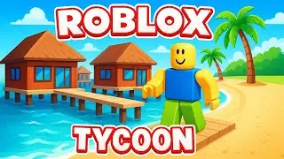 I Build BEACH BUNGALOWS in ROBLOX!!! ∣ Resort Tycoon #8