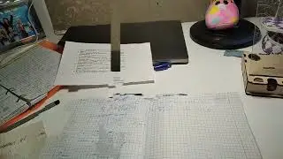 Учись со мной//study with me// zhenya style