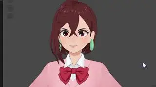 Momo Dan Dan Dan 3D WIP