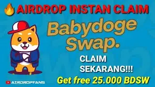 BABY DOGE SWAP INSTAN AIRDROP TERBARU BURUAN CLAIM