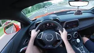 Rolê de Camaro 2SS 2020 Laranja / POV Drive @fifty.camaro