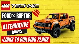 Lego 42126 Ford Raptor alternative builds | Top 6 of 2023 | With links to construction plans