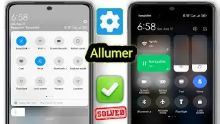Paramètres du centre de contrôle Redmi 13c | Modifier le centre de contrôle sur Redmi Series Mobile