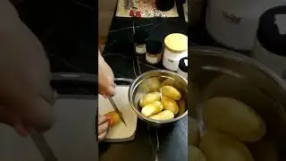 Барбекю 3 часть картошечка!!!