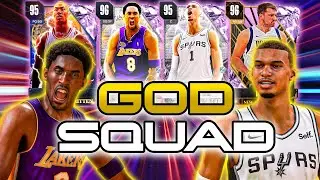 I built the best GOD SQUAD in NBA 2K24 MYTEAM!!!!