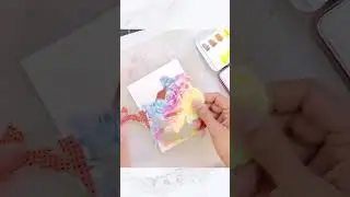Rainbow Watercolor Card Tutorial 