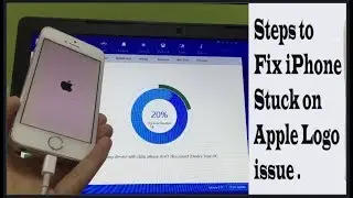 How to Fix iPhone Stuck on Apple Logo and Restore All Devices iPhone, iPod Touch&iPad Using 3uTools