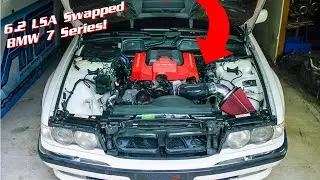 BMW E38 LSA Swap Project (2001 750IL)