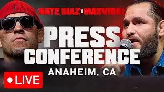 Diaz vs Masvidal: Press Conference | Anaheim, CA | FANMIO PPV