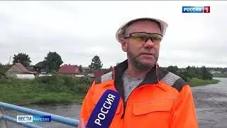 Система контроля уровня воды на реке Шуя, Карелия