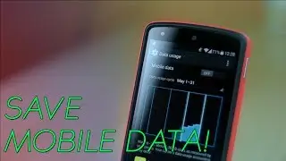 How to Save Mobile Data on Android!