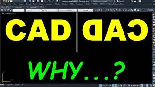 Cara Menormalkan Mirror Text yang Terbalik pada AutoCad