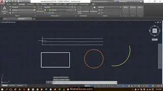How to Use Centerline Between Two Lines in Autocad- Draw Centerline- Centerline Autocad in Hindi