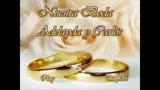 Menu De Nuestra Boda