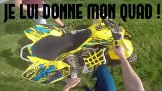 JE DONNE MON QUAD À MON POTE ! LA GALÈRE ! 😂