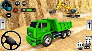 Ağır Hafriyat Kamyonu Şantiye Oyunu - Kepçeli Makine İnşaat Simülasyonu - Android GamePlay