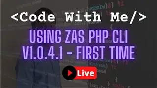 Code with me: Using ZAS PHP CLI (zasenv v1.0.4.1) to refactor a project to follow ZAS - first usage