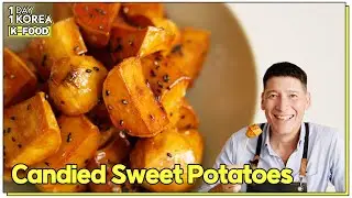 [1DAY 1KOREA : K-FOOD] Candied Sweet Potatoes (Goguma Mattang) Recipe with Chef Ryan