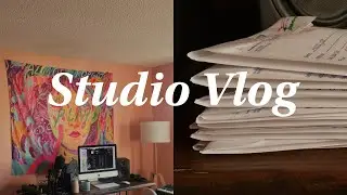 Studio Vlog Ep 1 * Animation, Song Demos, & Film Scanning