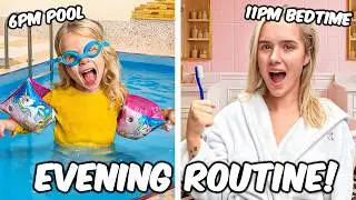 Evening Routine For A FAMILY OF 7!