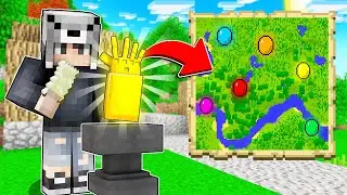 SONSUZLUK ELDİVENİ YAPTIM 😱 - Minecraft