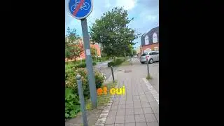 Velotaf 171 vive les fins de bande cyclable en plein milieu du trottoir
