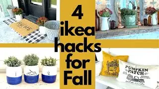 Quick IKEA Hacks for Fall 2021 with JRV Stencils