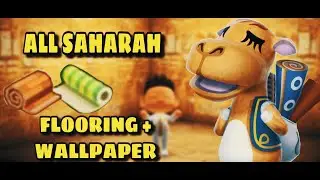 ALL SAHARAH WALLPAPER + FLOORINGS (ANIMATED!)
